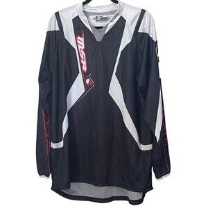 Renegade MSR Men's Motocross Black Pullover Jersey Size XL Dirt Bike/ATV Gear